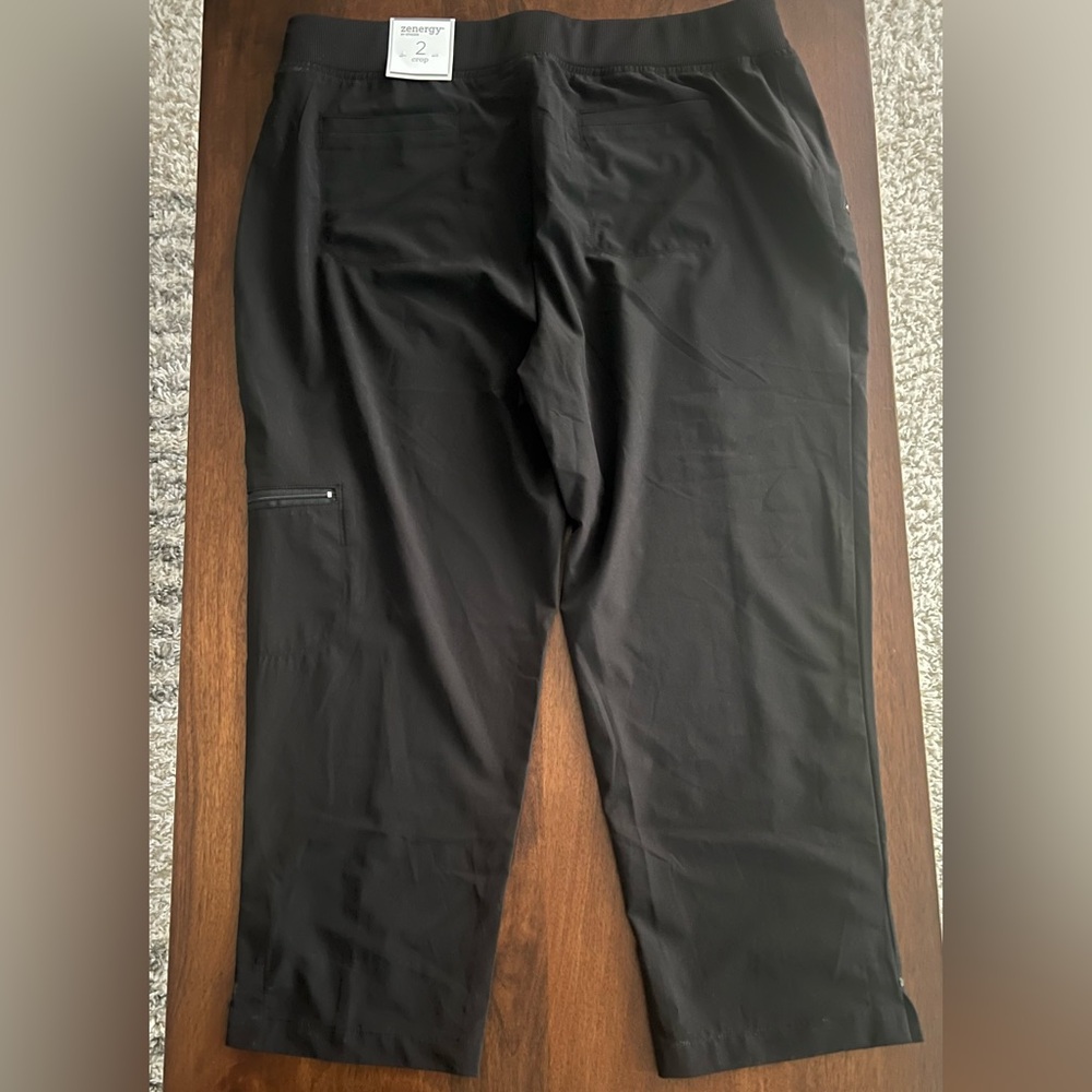 Chico's Zenergy Black Cropped Pants - Picture 2 of 4